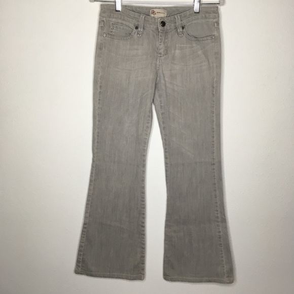 BCBGeneration Flare/Bell Bottom Jeans Gray Size 27 - Picture 2 of 12
